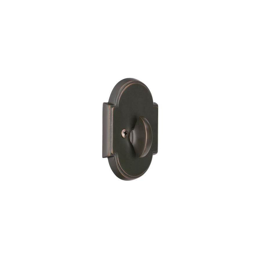 Emtek - No.8 Deadbolt, SglSided, US3NL - Unlacquered Brass