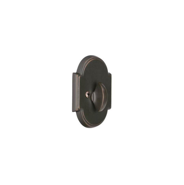 Emtek - No.8 Deadbolt, SglSided, US3NL - Unlacquered Brass