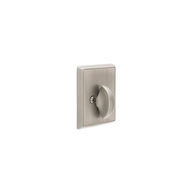 Emtek - Rectangular Deadbolt, SglSided, US3NL - Unlacquered Brass