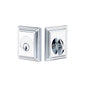 Emtek - Wilshire Deadbolt, Sgl, US3NL - Unlacquered Brass