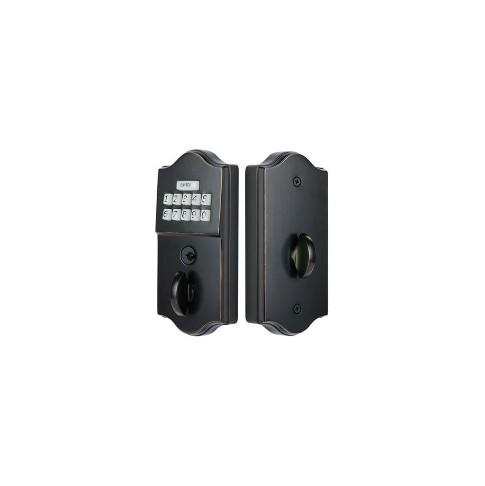 Emtek - Brass Keypad Deadbolt, US10B - Oil Rubbed Bronze