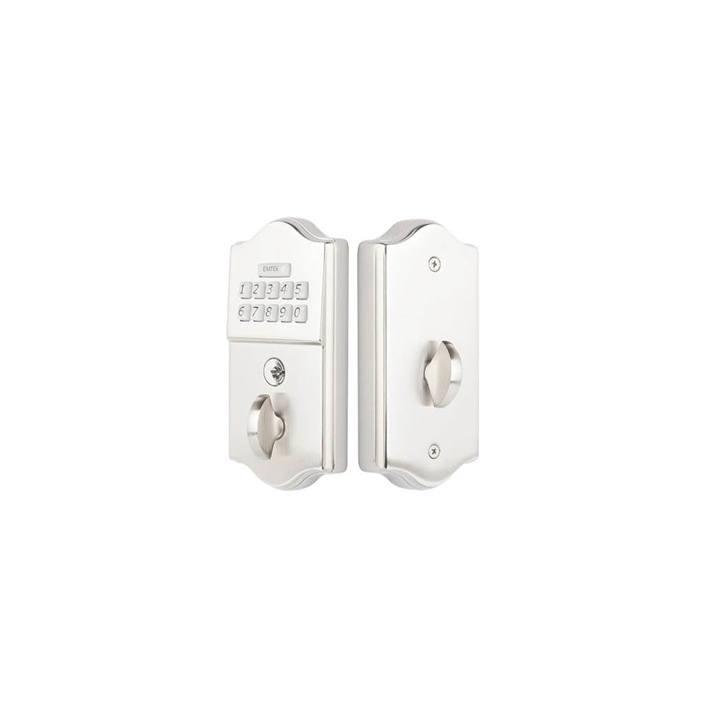 Emtek - Brass Keypad Deadbolt, US15 - Satin Nickel