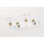 Emtek - Crystal Bar Pull, 4'' C-C, US7 - French Antique
