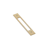 Emtek - Modern Backplate for cabinet pull, 5'' C-to-C, US4 - Satin Brass