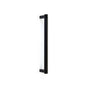 Emtek - SELECT Appliance Pull 12 in. c-to-c, Rectangular Stem US10B, Smooth Bar US10B - Oil Rubbed Bronze