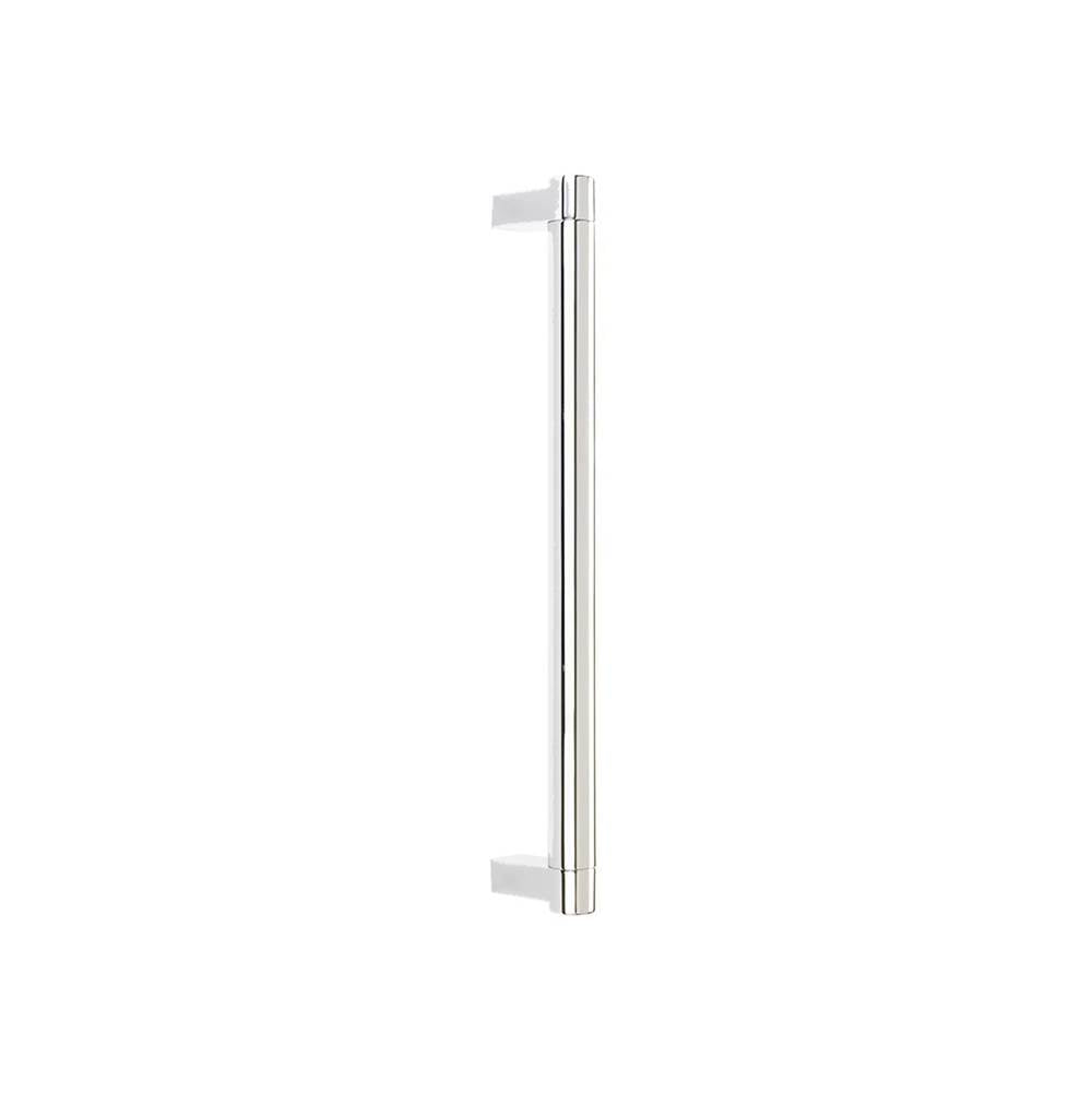 Emtek - SELECT Appliance Pull 12 in. c-to-c, Rectangular Stem US26, Smooth Bar US26 - Polished Chrome