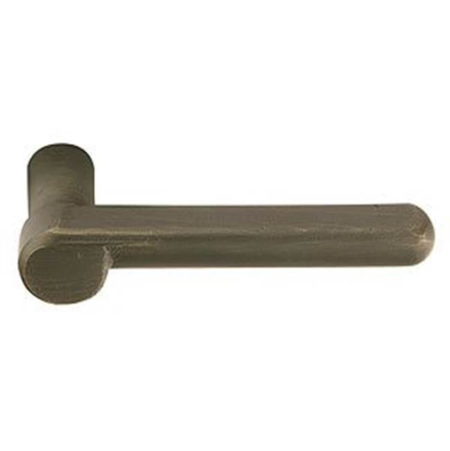 Multi Point C2, Non-Keyed American T-turn IS, Rectangular Style, 1-1/2'' x 11'', Aurora Lever, RH, FB