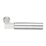 Multi Point C6, Non-Keyed Fixed Handle OS, Operating Handle IS, Modern Style, 2'' x 10'', Stainless Steel Hercules Lever, LH, SS