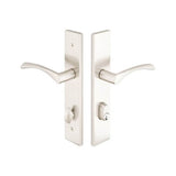 Emtek - Multi Point C2, Keyed with American Cyl, Modern Style, 2'' x 10'', Merrimack Lever, RH, US3NL - Unlacquered Brass