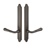 Emtek - Multi Point C3, Non-Keyed Fixed Handle OS, Operating Handle IS, Concord Style, 1-1/2'' x 11'', Hercules Lever, RH, US3NL - Unlacquered Brass