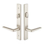 Emtek - Multi Point C3, Keyed with American Cyl, Modern Style, 1-1/2'' x 11'', Freestone Lever, LH, US4 - Satin Brass