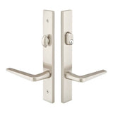 Emtek - Multi Point C3, Keyed with American Cyl, Modern Style, 1-1/2'' x 11'', Luzern Lever, RH, US3NL - Unlacquered Brass