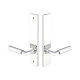 Emtek - Multi Point C3, Non-Keyed Passage, Modern Style, 2'' x 10'', Coventry Lever, RH, US3NL - Unlacquered Brass