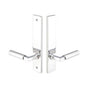 Emtek - Multi Point C3, Non-Keyed Passage, Modern Style, 2'' x 10'', Merrimack Lever, LH, US3NL - Unlacquered Brass
