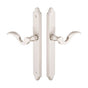 Emtek - Multi Point C5, Non-Keyed Euro T-turn IS, Concord Style, 1-1/2'' x 11'', Turino Lever, RH, US3NL - Unlacquered Brass
