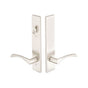 Emtek - Multi Point C7, Dummy Pair, Modern Style, 2'' x 10'', Elan Lever, RH, US3NL - Unlacquered Brass