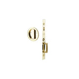 Emtek - Privacy, Round Pocket Door Mortise Lock, US4 - Satin Brass