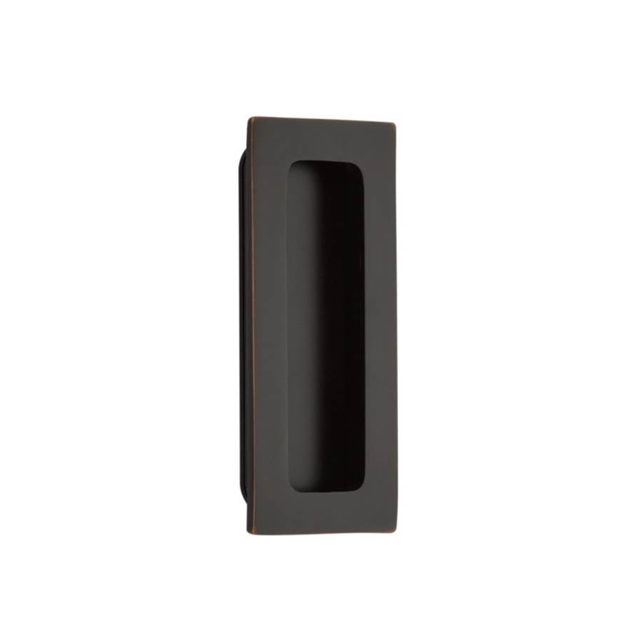 Emtek - Brass Modern Rectangular Flush Pull 4'', US10B - Oil Rubbed Bronze