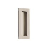 Emtek - Brass Modern Rectangular Flush Pull 4'', US15 - Satin Nickel
