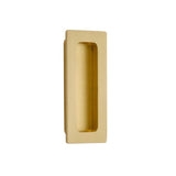 Emtek - Brass Modern Rectangular Flush Pull 4'', US4 - Satin Brass