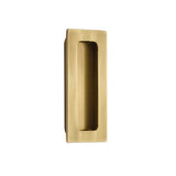 Emtek - Brass Modern Rectangular Flush Pull 4'', US7 - French Antique