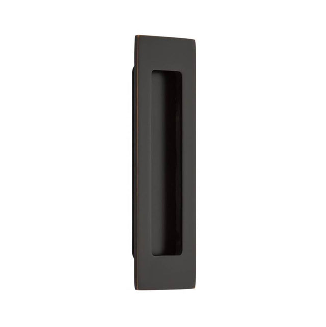 Emtek - Brass Modern Rectangular Flush Pull 6'', US10B - Oil Rubbed Bronze