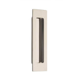 Emtek - Brass Modern Rectangular Flush Pull 6'', US14 - Polished Nickel