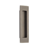 Emtek - Brass Modern Rectangular Flush Pull 6'', US15A - Pewter
