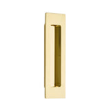 Emtek - Brass Modern Rectangular Flush Pull 6'', US3NL - Unlacquered Brass