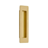 Emtek - Brass Modern Rectangular Flush Pull 6'', US4 - Satin Brass