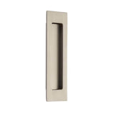 Emtek - Brass Modern Rectangular Flush Pull 7'', US15 - Satin Nickel