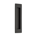 Emtek - Brass Modern Rectangular Flush Pull 7'', US19 - Flat Black