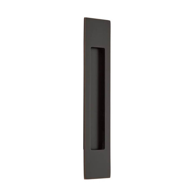 Emtek - Brass Modern Rectangular Flush Pull 10'', US10B - Oil Rubbed Bronze