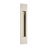 Emtek - Brass Modern Rectangular Flush Pull 10'', US14 - Polished Nickel