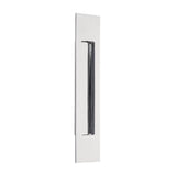 Emtek - Brass Modern Rectangular Flush Pull 10'', US26 - Polished Chrome