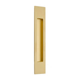 Emtek - Brass Modern Rectangular Flush Pull 10'', US4 - Satin Brass