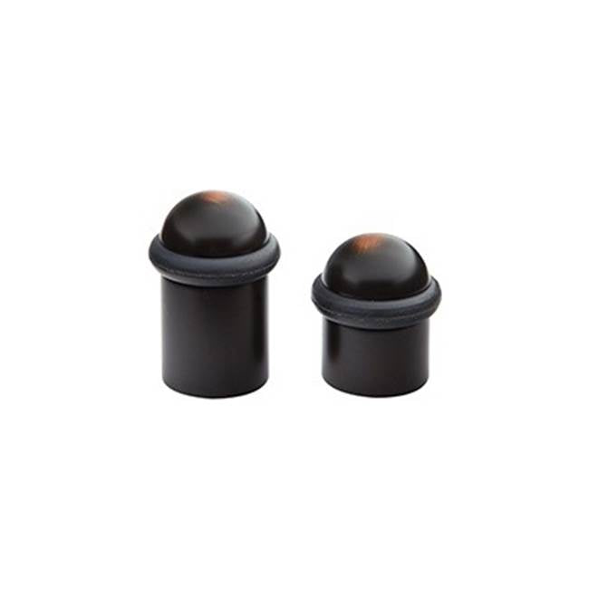 Emtek - Cylinder Floor Bumper, Dome Cap, 2'', US3NL - Unlacquered Brass