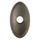 Brass Drbell, Oval Ros, US10B