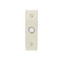 Emtek - Stretto Brass Doorbell 1-1/2'' x 5'', US4 - Satin Brass