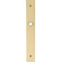 Emtek - Stretto Brass Doorbell 1-1/2'' x 11'', US4 - Satin Brass