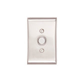 Emtek - Brass Doorbell, Neos Rosette, US14 - Polished Nickel
