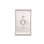Emtek - Brass Doorbell, Neos Rosette, US14 - Polished Nickel