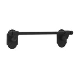 Emtek - Wrought Steel Towel Bar, No.1 Rosette, 12'', SWS - Satin Steel