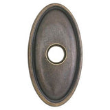 Tuscany Bronze Sgl Towel Bar, No.14 Rosette, 12'', FB