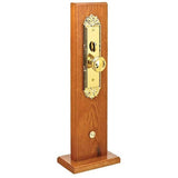 Entryset, F20, Regency Mortise, 2-1/2'' Backset, Myles Lever, LH, US10B