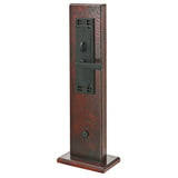 Entryset, F13, Craftsman Mortise, 2-1/2 Backset, Old Town Clear Knob, RH, US10B