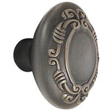 Knob x Knob Entryset, F13, Charleston Mortise, 2-1/2 Backset, Victoria Knob, LH, US10B