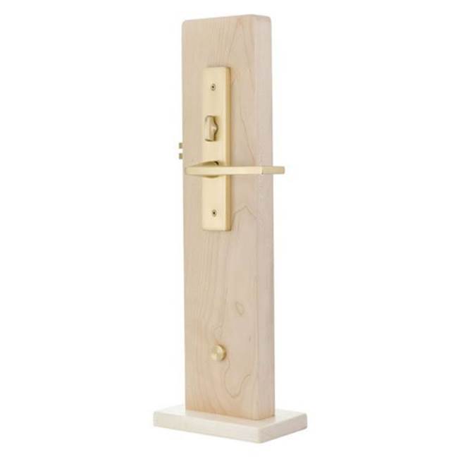 Entryset, F20, Adelaide Narrow Mortise, 2-1/2 Backset, Coventry Lever, RH, US10B