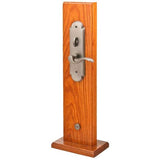 Entryset, F20, Charleston Mortise, 2-3/4 Backset, Hammered Egg Knob, RH, US10B