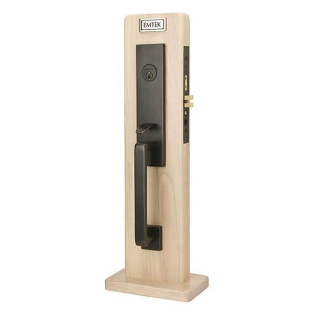 Emtek - Entryset, F20, Mormont Mortise, 2-3/4'' Backset, Coventry Lever, RH, US3NL - Unlacquered Brass